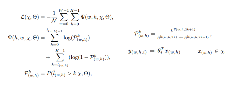 序数回归损失公式