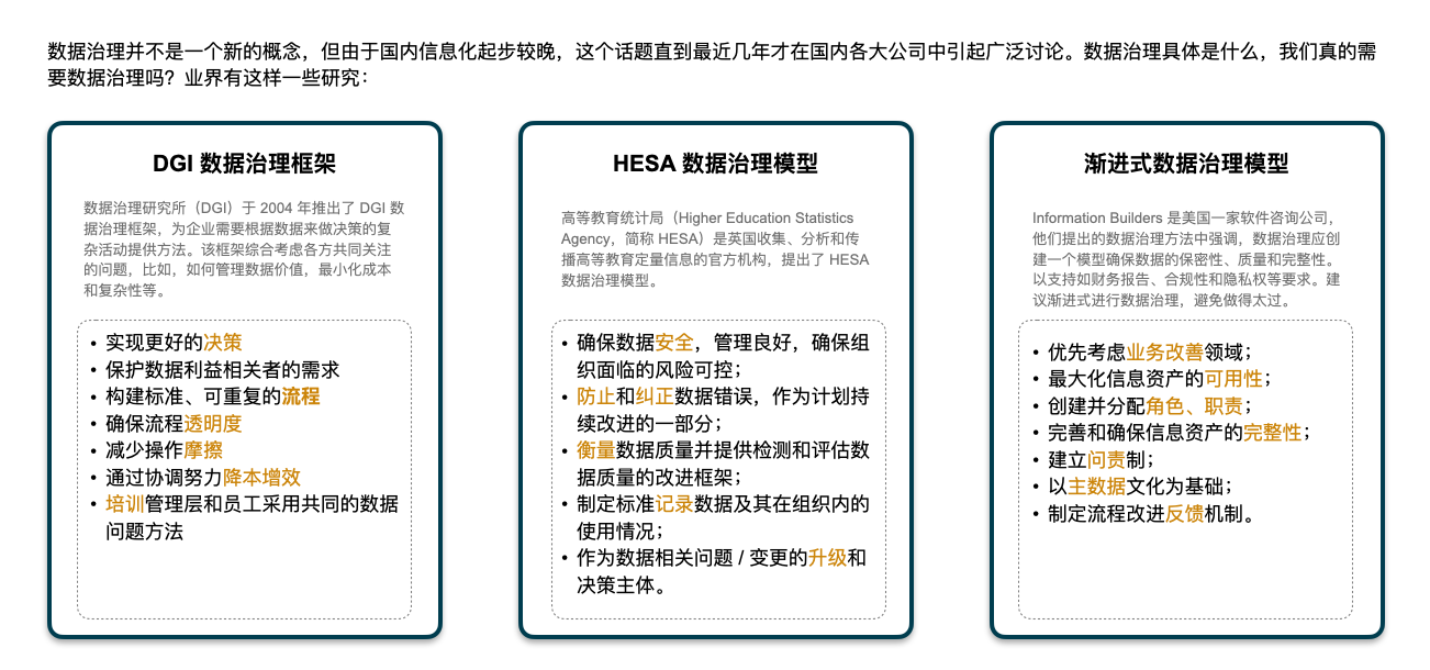 Data governance